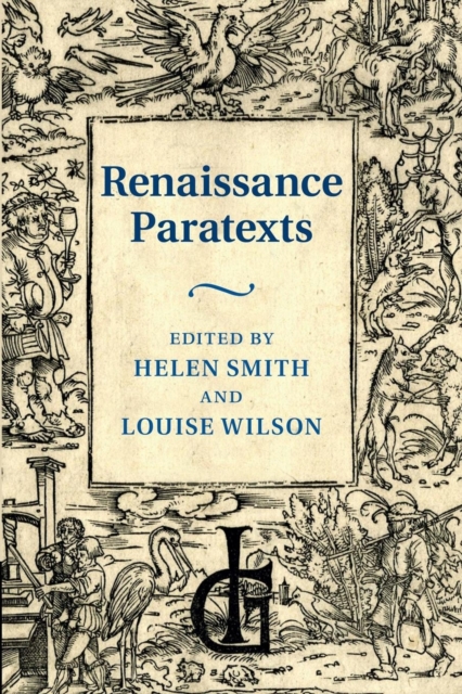 Renaissance Paratexts, Paperback / softback Book