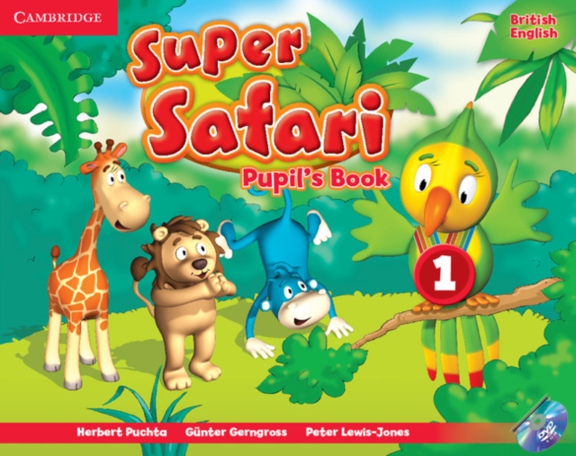 Super Safari Level 1 Pupil's Book with DVD-ROM, Multiple-component retail product, part(s) enclose Book