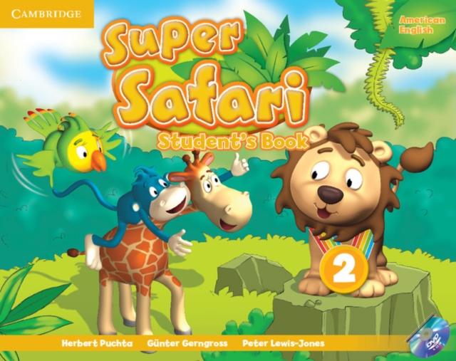 Super Safari American English Level 2 Student's Book with DVD-ROM, Multiple-component retail product, part(s) enclose Book