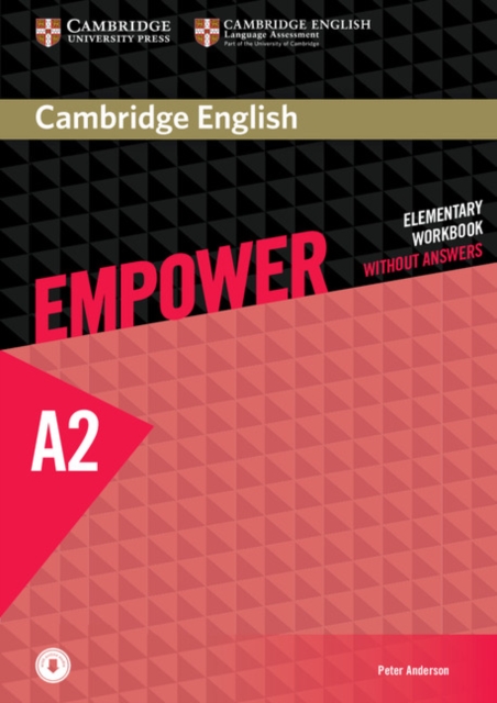 Cambridge English Empower Elementary Workbook without Answers with Downloadable Audio, Mixed media product Book