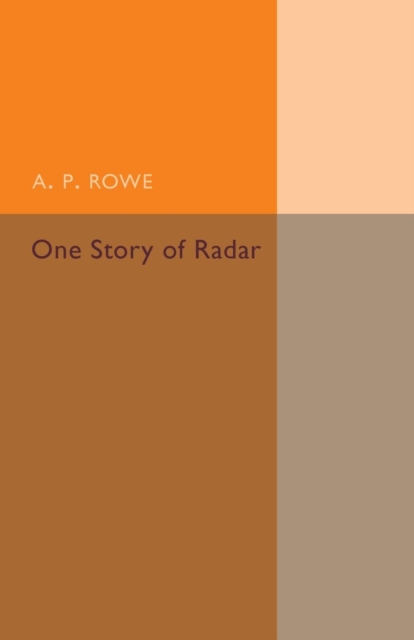 One Story of Radar, Paperback / softback Book