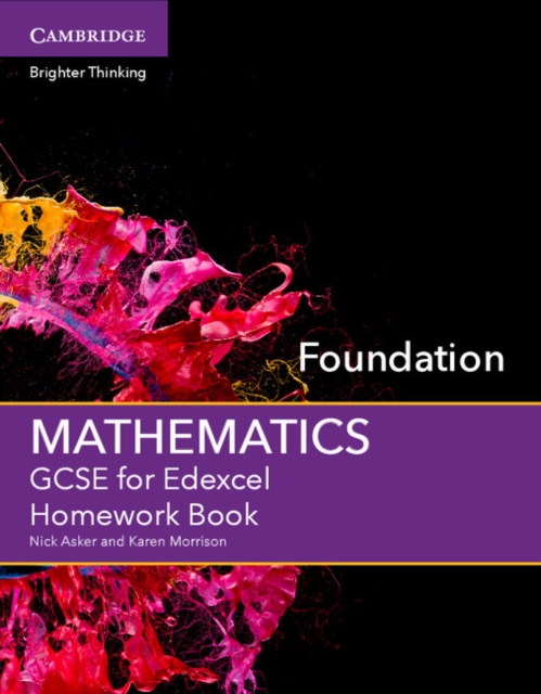 GCSE Mathematics for Edexcel Foundation Homework Book, Paperback / softback Book