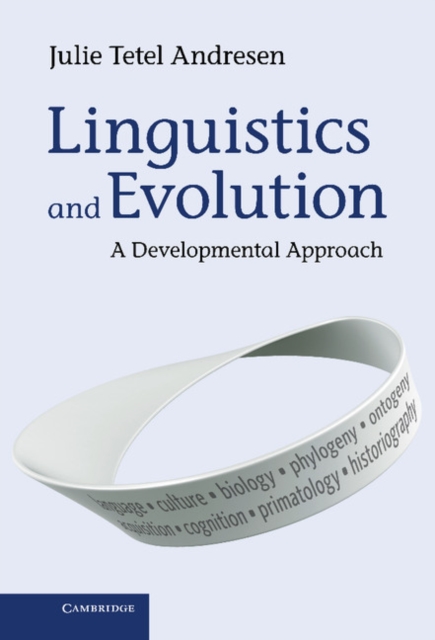 Linguistics and Evolution : A Developmental Approach, EPUB eBook