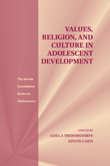 Values, Religion, and Culture in Adolescent Development, Paperback / softback Book