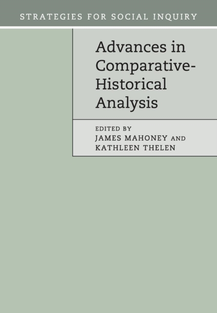 Advances in Comparative-Historical Analysis, Paperback / softback Book