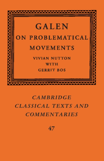 Galen: On Problematical Movements, Paperback / softback Book