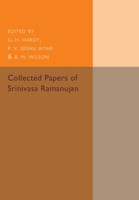 Collected Papers of Srinivasa Ramanujan, Paperback / softback Book