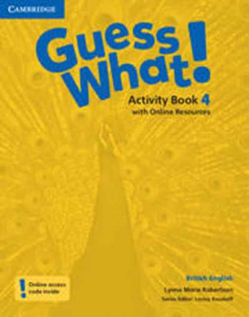 Guess What! Level 4 Activity Book with Online Resources British English, Multiple-component retail product Book