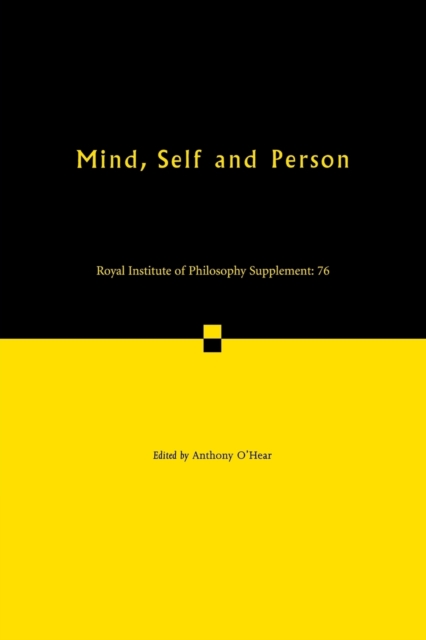 Mind, Self and Person, Paperback / softback Book