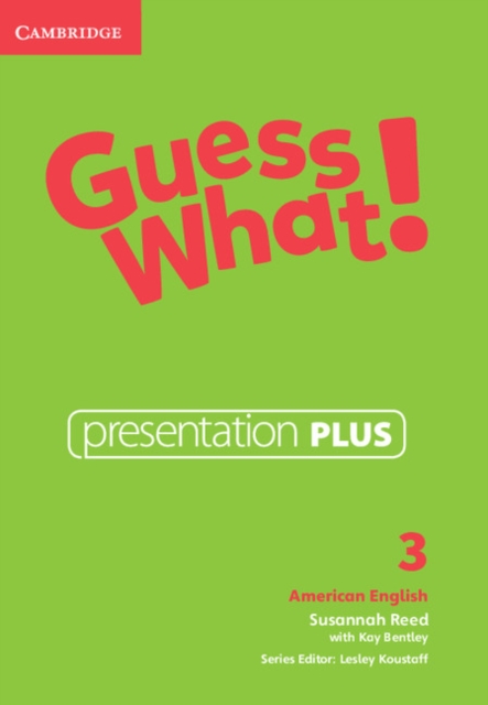Guess What! American English Level 3 Presentation Plus, DVD-ROM Book