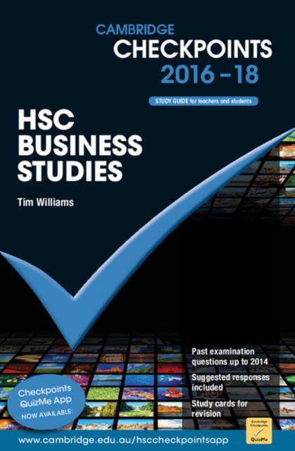 Cambridge Checkpoints HSC Business Studies 2016-18, Paperback / softback Book