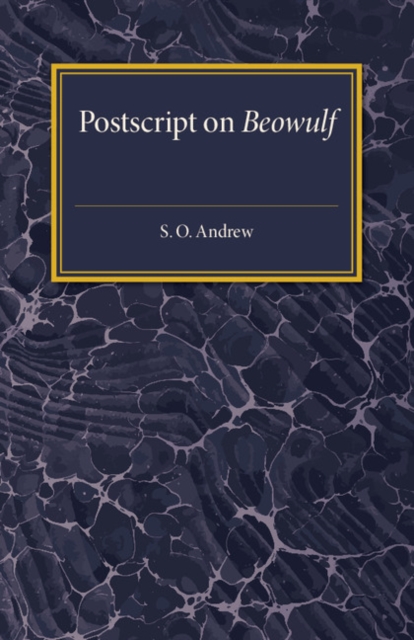Postscript on Beowulf, Paperback / softback Book