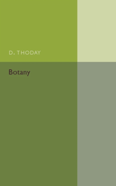 Botany : A Senior Text-Book for Schools, Paperback / softback Book