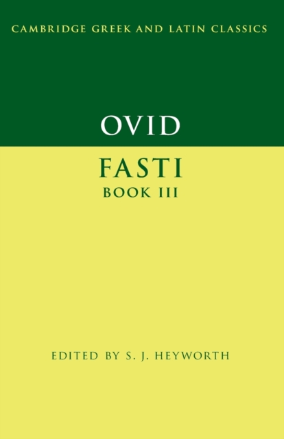Ovid: Fasti Book 3, Paperback / softback Book