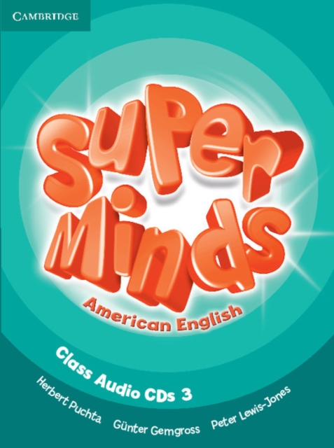 Super Minds American English Level 3 Class Audio CDs (3), CD-Audio Book