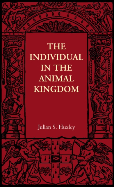 The Individual in the Animal Kingdom, Paperback / softback Book