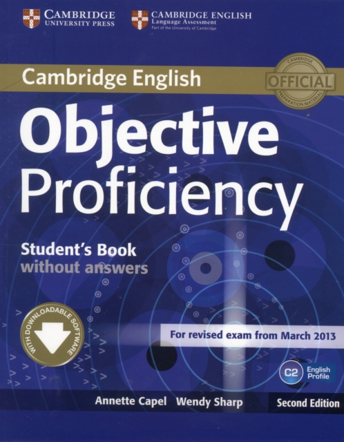 Objective Proficiency Student's Book without Answers with Downloadable Software, Multiple-component retail product Book