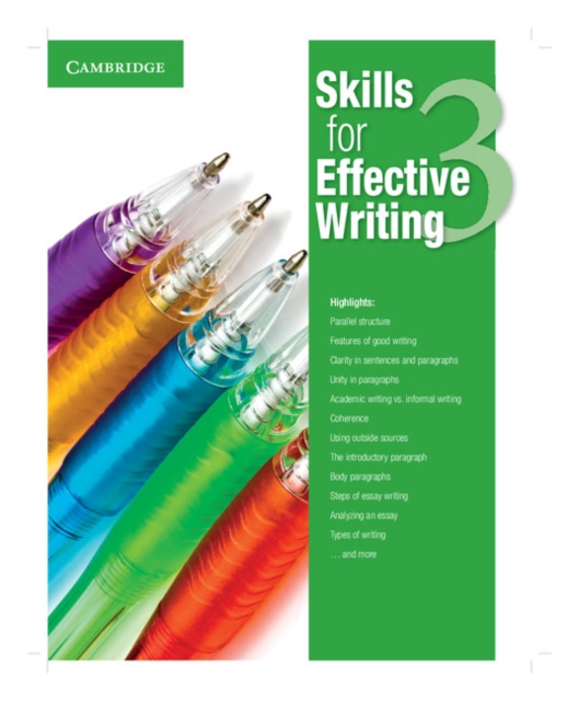 Skills for Effective Writing Level 3 Student's Book, Paperback / softback Book