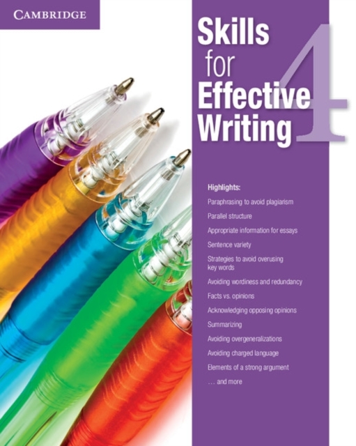 Skills for Effective Writing Level 4 Student's Book, Paperback / softback Book