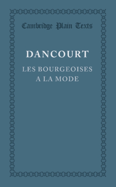 Les bourgeoises a la mode, Paperback / softback Book