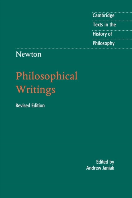 Newton: Philosophical Writings, Paperback / softback Book