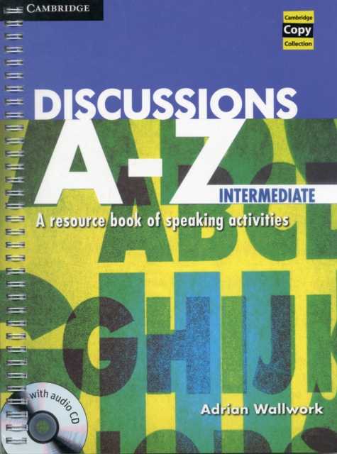 Discussions A-Z Intermediate Book and Audio CD : A Resource Book of Speaking Activities, Multiple-component retail product Book