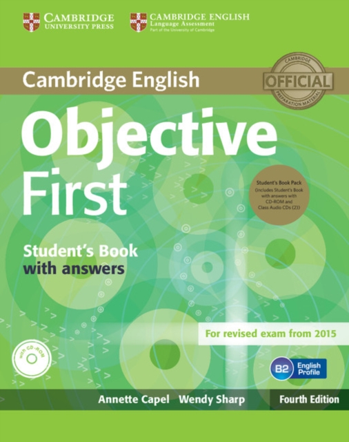 Objective First Student's Book Pack (Student's Book with Answers with CD-ROM and Class Audio CDs(2)), Multiple-component retail product Book