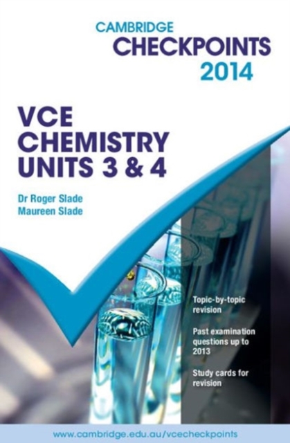 Cambridge Checkpoints VCE Chemistry Units 3 and 4 2014 Quiz Me More, Mixed media product Book