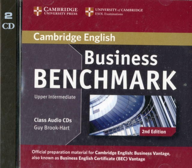 Business Benchmark Upper Intermediate Business Vantage Class Audio CDs (2), CD-Audio Book
