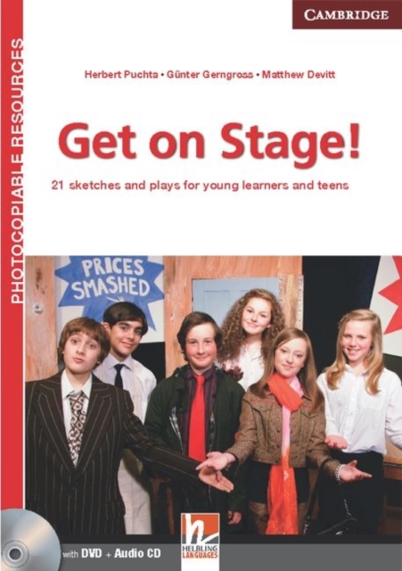 Get on Stage! Teacher's Book with DVD and Audio CD : 21 Sketches and Plays for Young Learners and Teens, Multiple-component retail product, part(s) enclose Book