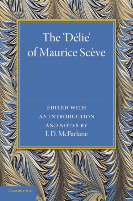 The 'Delie', Paperback / softback Book