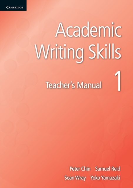 Academic Writing Skills 1 Teacher's Manual, Paperback / softback Book