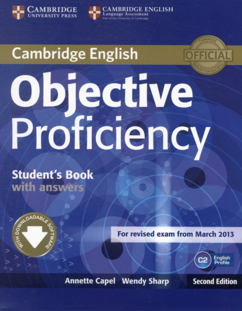Objective Proficiency Student's Book with Answers with Downloadable Software, Multiple-component retail product Book