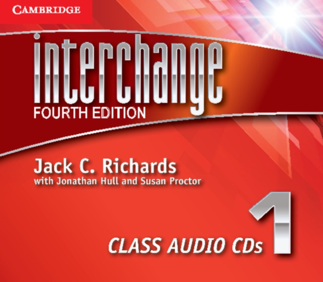 Interchange Level 1 Class Audio CDs (3), CD-Audio Book