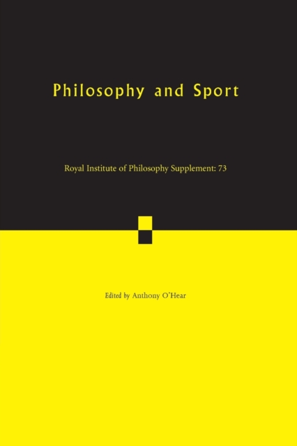 Philosophy and Sport, Paperback / softback Book