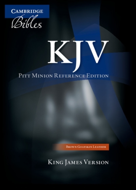 KJV Pitt Minion Reference Bible, Brown Goatskin Leather, KJ446:X, Leather / fine binding Book