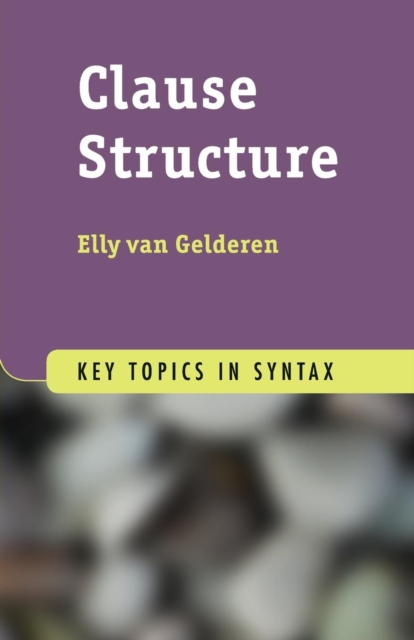 Clause Structure, Paperback / softback Book