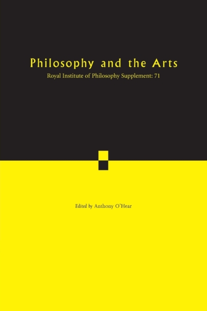 Philosophy and the Arts, Paperback / softback Book