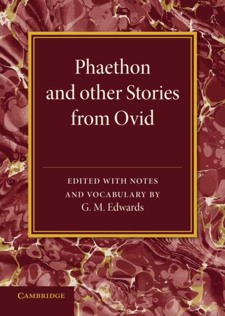 Phaethon and Other Stories from Ovid, Paperback / softback Book
