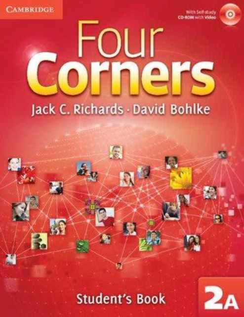 Four Corners Level 2 Student's Book A with Self-study CD-ROM and Online Workbook A Pack, Mixed media product Book