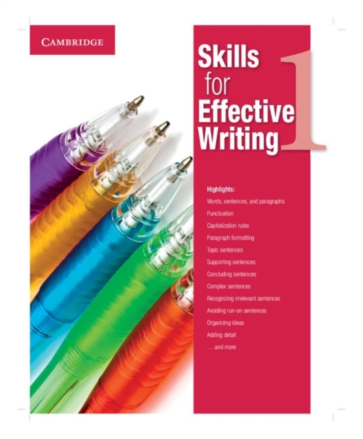 Skills for Effective Writing Level 1 Student's Book, Paperback / softback Book