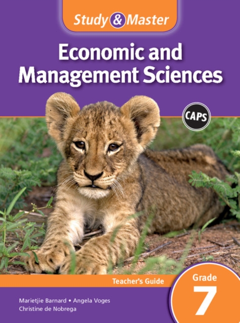 Study & Master Economic and Management Sciences Teacher's Guide Grade 7 Teacher's Guide, Paperback / softback Book
