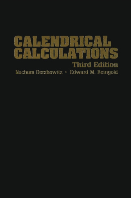 Calendrical Calculations, EPUB eBook
