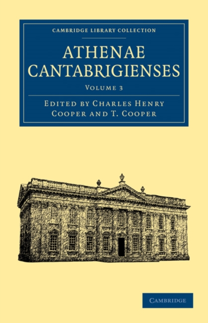 Athenae Cantabrigienses, Paperback / softback Book