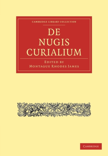 De Nugis Curialium, Paperback / softback Book