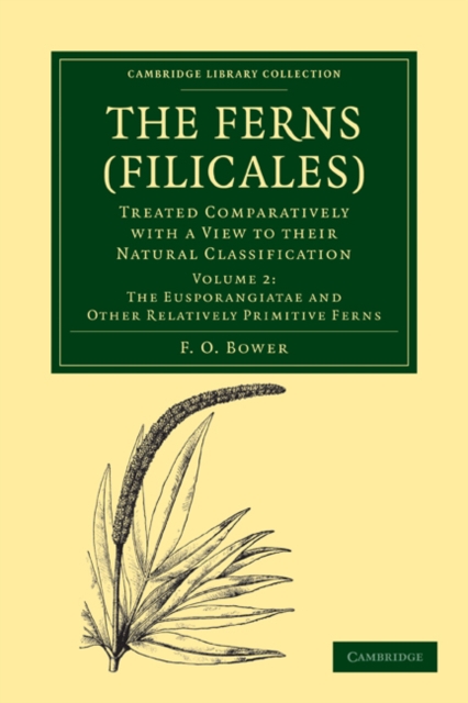 The Ferns (Filicales): Volume 2, The Eusporangiatae and Other Relatively Primitive Ferns : Treated Comparatively with a View to their Natural Classification, Paperback / softback Book