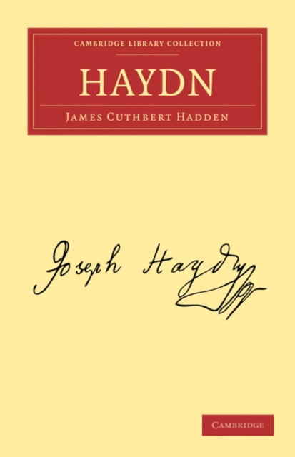 Haydn, Paperback / softback Book