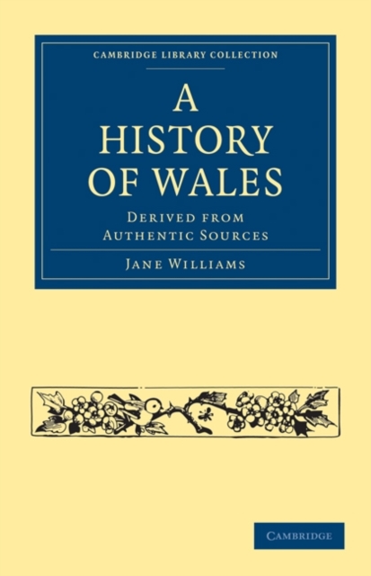 A History of Wales : Derived from Authentic Sources, Paperback / softback Book