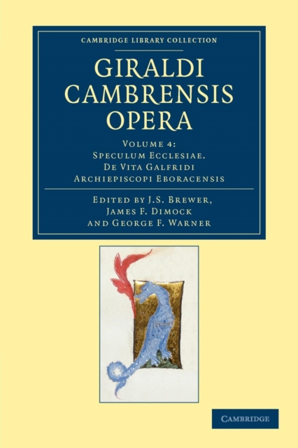 Giraldi Cambrensis opera, Paperback / softback Book