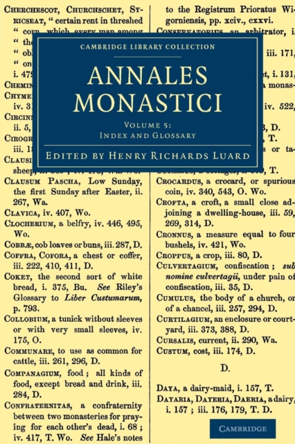 Annales Monastici, Paperback / softback Book